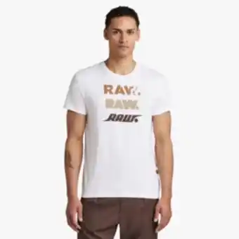 Markham G-star white triple raw t-shirt offer