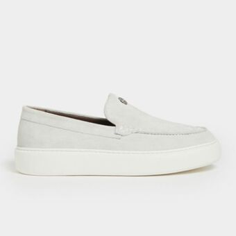Fabiani Collezione leather slip on shoes offer