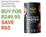 Wellness Warehouse Soaring free protein superfood mix chocolate-500g offer