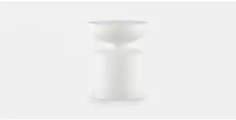Coricraft Matisse side table (white) offer