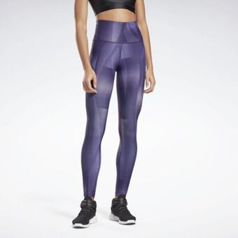 Reebok Lux bold high-rise vector block tights offer