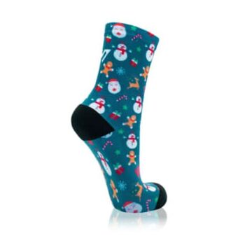 Versus elite holly jolly christmas sock