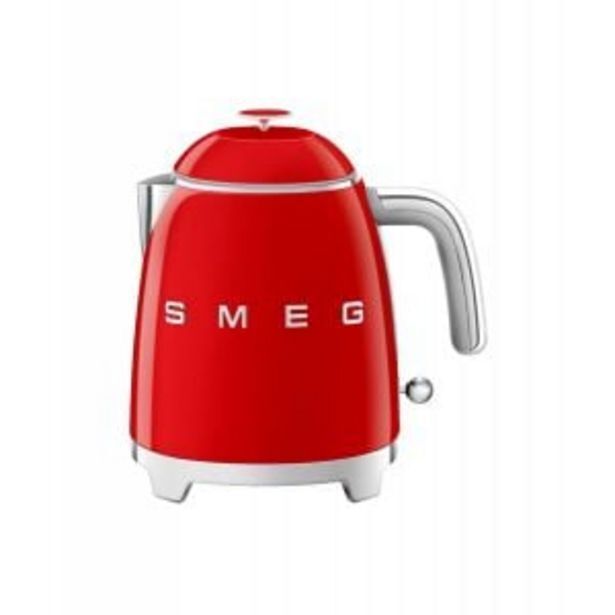Smeg mini kettle (red) klf05rdsa offer at Hirsch's