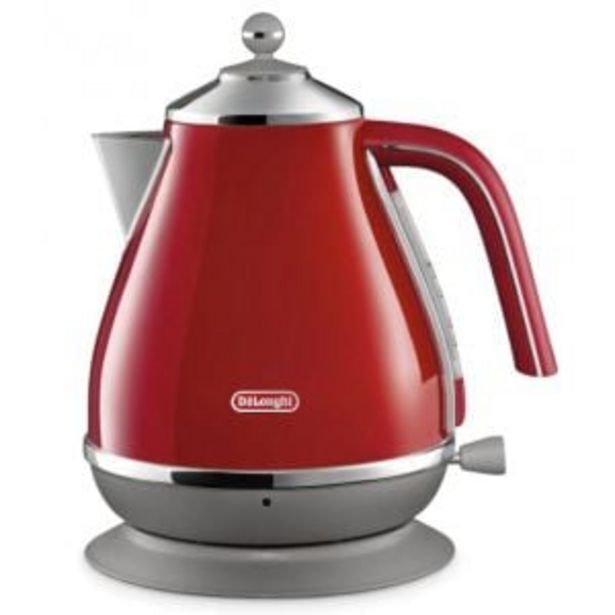 Delonghi icona red kettle ctoc4003 offer at Hirsch's