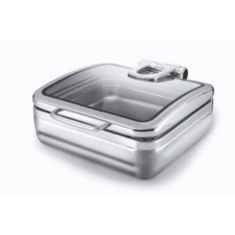 Hirsch's Snappy chef 5.5l elite square chaffing dish - ecs005 offer