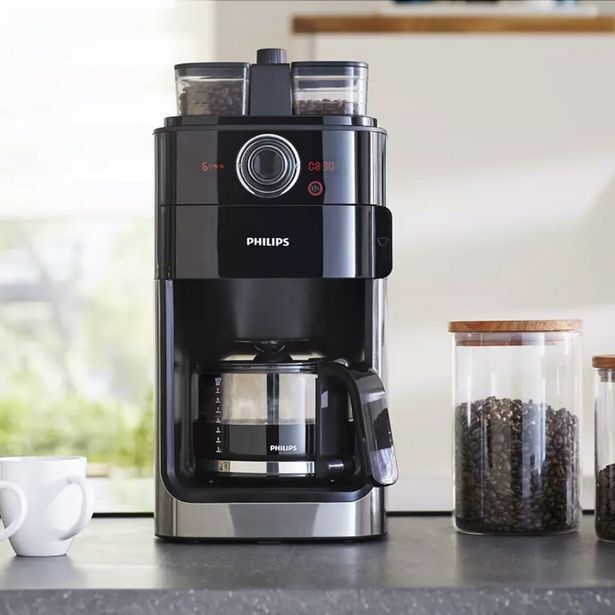 Philips grind and brew coffee maker offer at HomeChoice