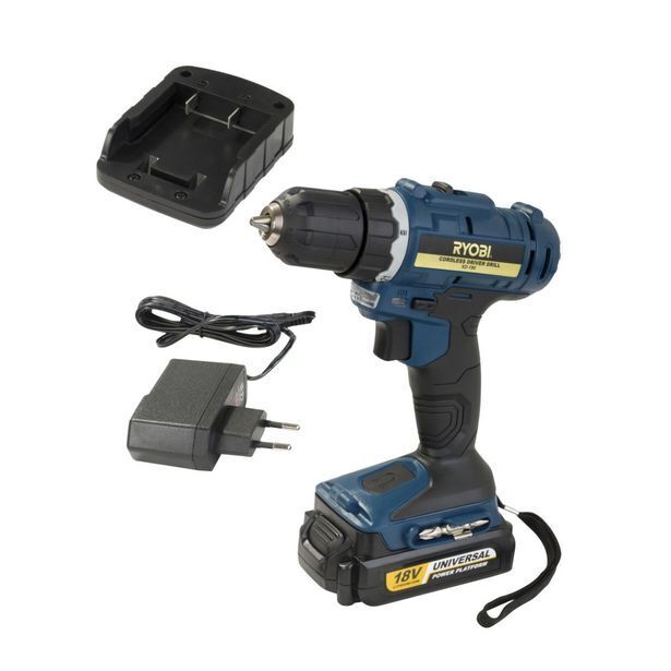Ryobi 18v liion 10mm drill driver starter kit offer at HomeChoice