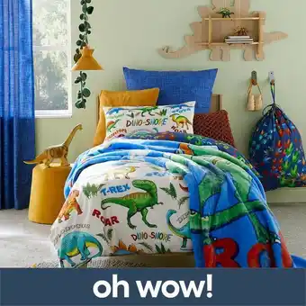 HomeChoice Dino-snore 8-piece luxury comforter set offer