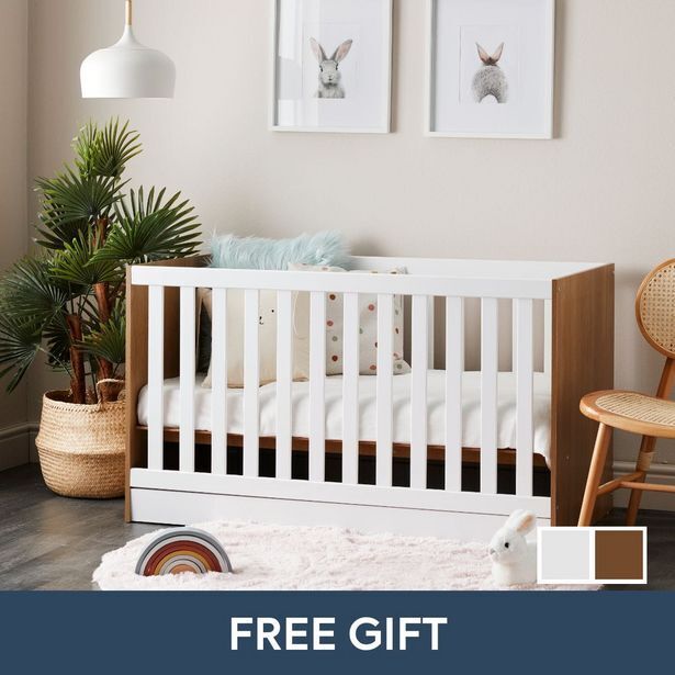 Sweet pea cot white offer at HomeChoice