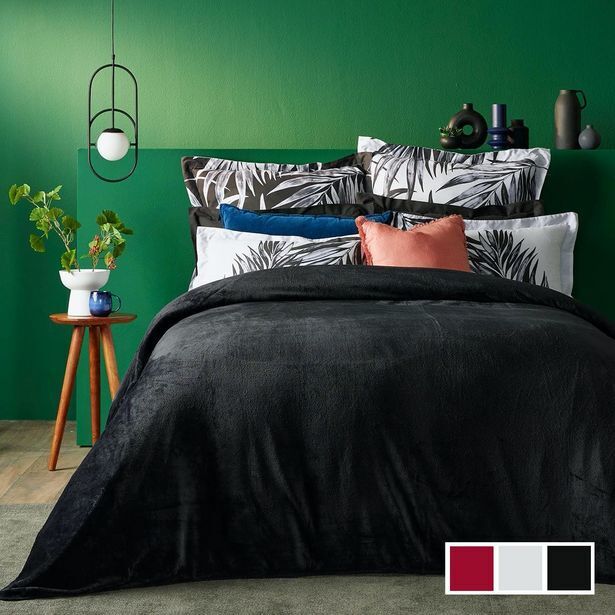 Houston plush blanket offer at HomeChoice