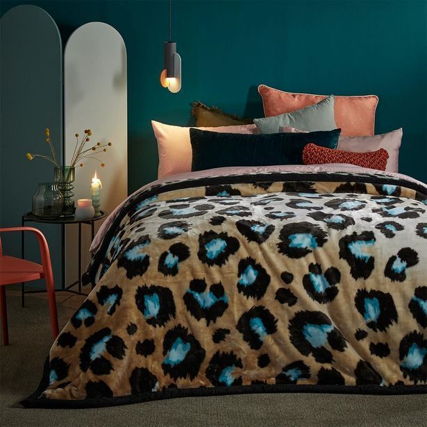 Rebel 3ply 4kg revesible floral mink blanket offer at HomeChoice