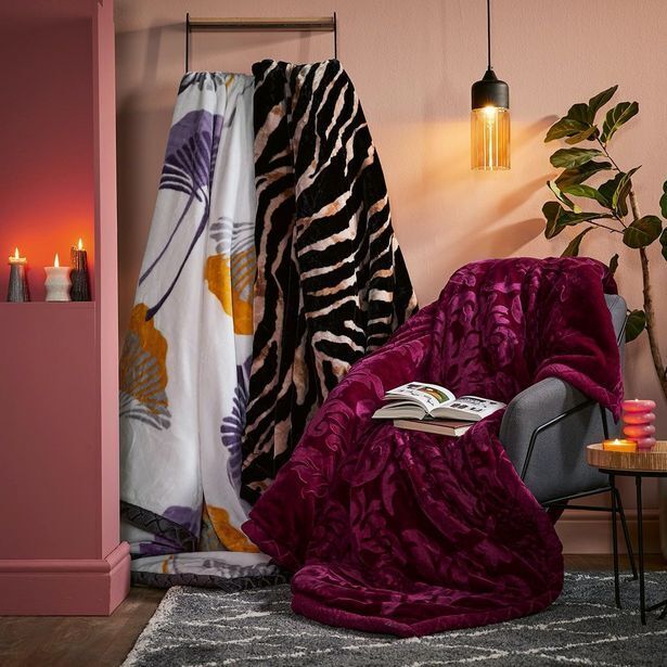 Emma 3ply 4kg reversible animal mink blanket offer at HomeChoice
