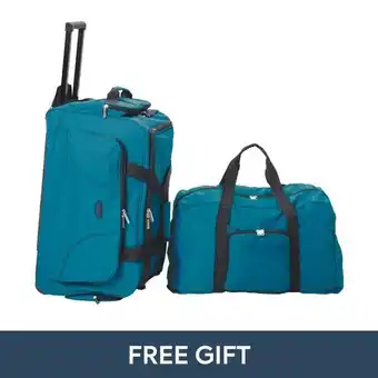 HomeChoice Expedition 2pc bag set - turquoise offer