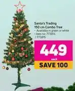 Game Santa's trading 150cm combo tree-each offer
