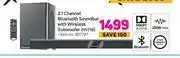 Game Hisense 2.1 channel bluetooth soundbar with wireless subwoofer hs218 offer