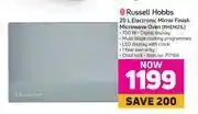 Game Russsell hobbs 20l electronic mirror finish microwave oven (rhem21l) offer