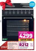 Game Univa 4 plate undercounter oven & hob set (u336b) offer