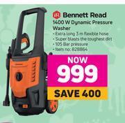 Game Bennett read 1400w dynamic pressure washer offer