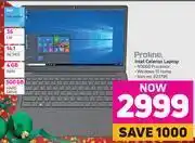 Game Proline 36cm intel celeron laptop offer