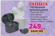 Game Aiwa tws bluetooth earbuds assorted-each offer