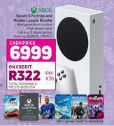 Game Xbox series s fortnite & rocket league bundle offer