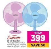 Game Sunbeam 30cm desk fan-each offer