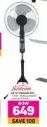 Game Sunbeam 40cm pedestal fan offer