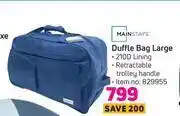 Game Mainstays duffle bag large offer