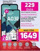 Game Samsung galaxy a03 core smartphone-each offer
