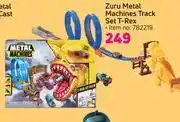 Game Zuru metal machines track set t-rex offer