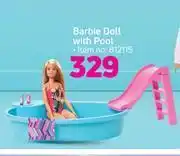 Game Barbie doll with pool offer