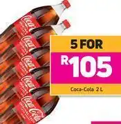Game Coca cola-for 5 x 2ltr offer