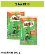 Game Nestle milo-for 2 x 500g offer