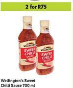 Game Wellington's sweet chilli sauce-for 2 x 700ml offer