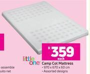 little one camp cot mattress