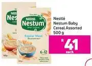 Game Nestle nestum baby cereal assorted 500 g- each offer