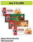 Game Bakers tennis biscuits-for any 4 x 200g offer