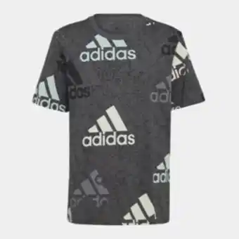 Totalsports Boy's adidas grey logo t-shirt offer