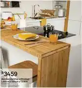 Leroy Merlin Bamboo Worktop (Unfinished) L245cm x D65cm x T3.8cm offer