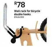 Leroy Merlin Wall Rack For Bicycle (Double Hooks) offer