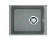 Leroy Merlin Franke Composite White Stone Kitchen Sink 1 (Single) Bowl 48cm x 36cm x 20cm offer