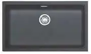 Franke Composite Grey Stone Kitchen Sink 1 Deep (Single) Bowl 80cm x 46cm x 20cm