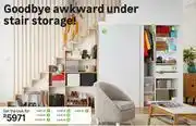Leroy Merlin Space Goodbye Awkward Under Stair Storage Unit offer