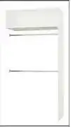 Leroy Merlin Specialised Cabinet Box (White)-H240cm x W120cm x D45cm offer