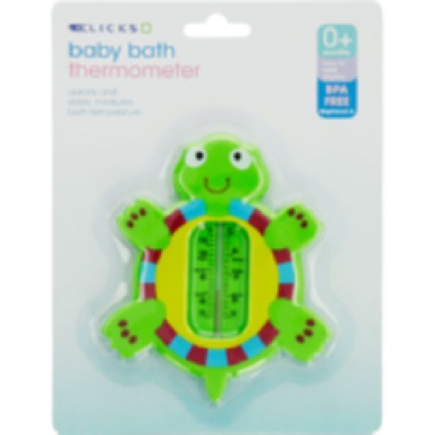 Baby bath thermometer 0m+ offer at Clicks