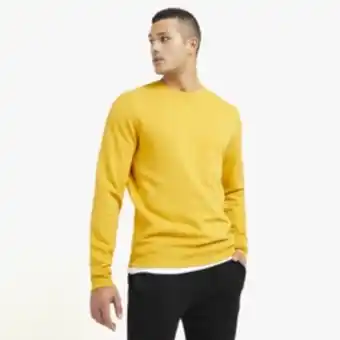 Totalsports Men's ts aftersport dynamic fleece gold crew sweater offer