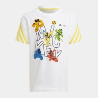 Totalsports Toddler adidas mickey mouse white/yellow tee offer