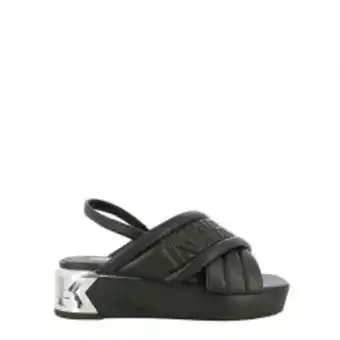 Europa Art Group Karl lagerfeld sling back sandals – black offer