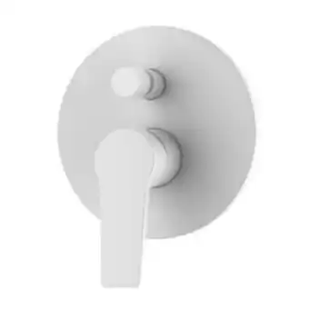 Gelmar Franke aspera concealed diverter shower/bath mixer, matt white offer