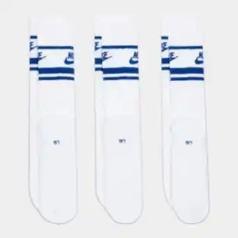Sportscene Nike nsw everyday essentials white/blue socks offer